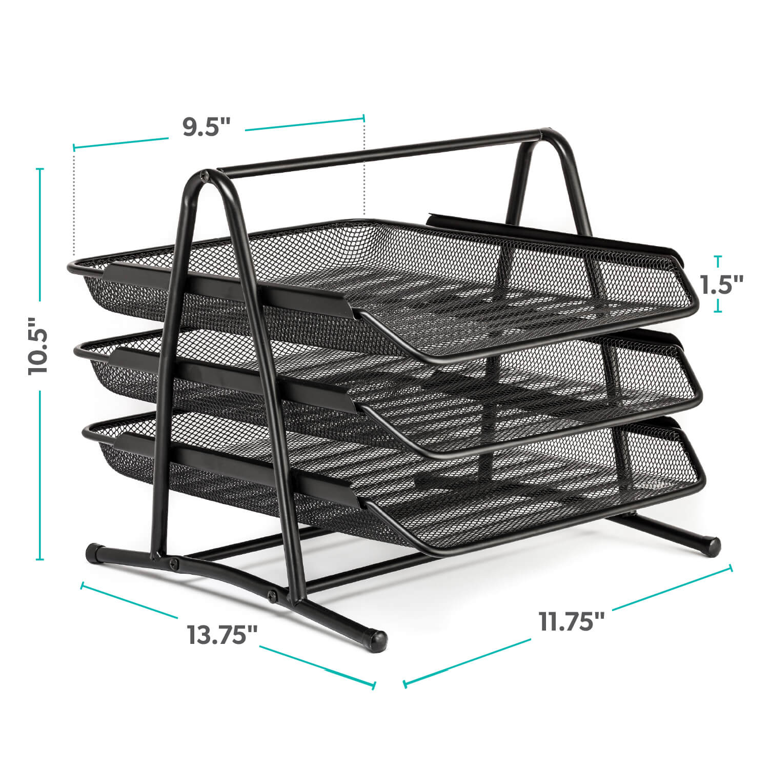 3 Tier Desk Tray Organizer Mindspace