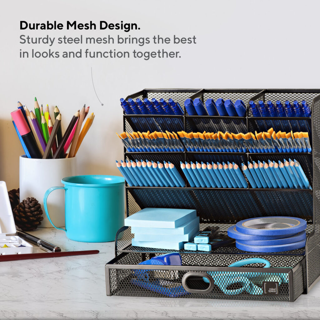 Art Supplies Desk Organizer Mindspace